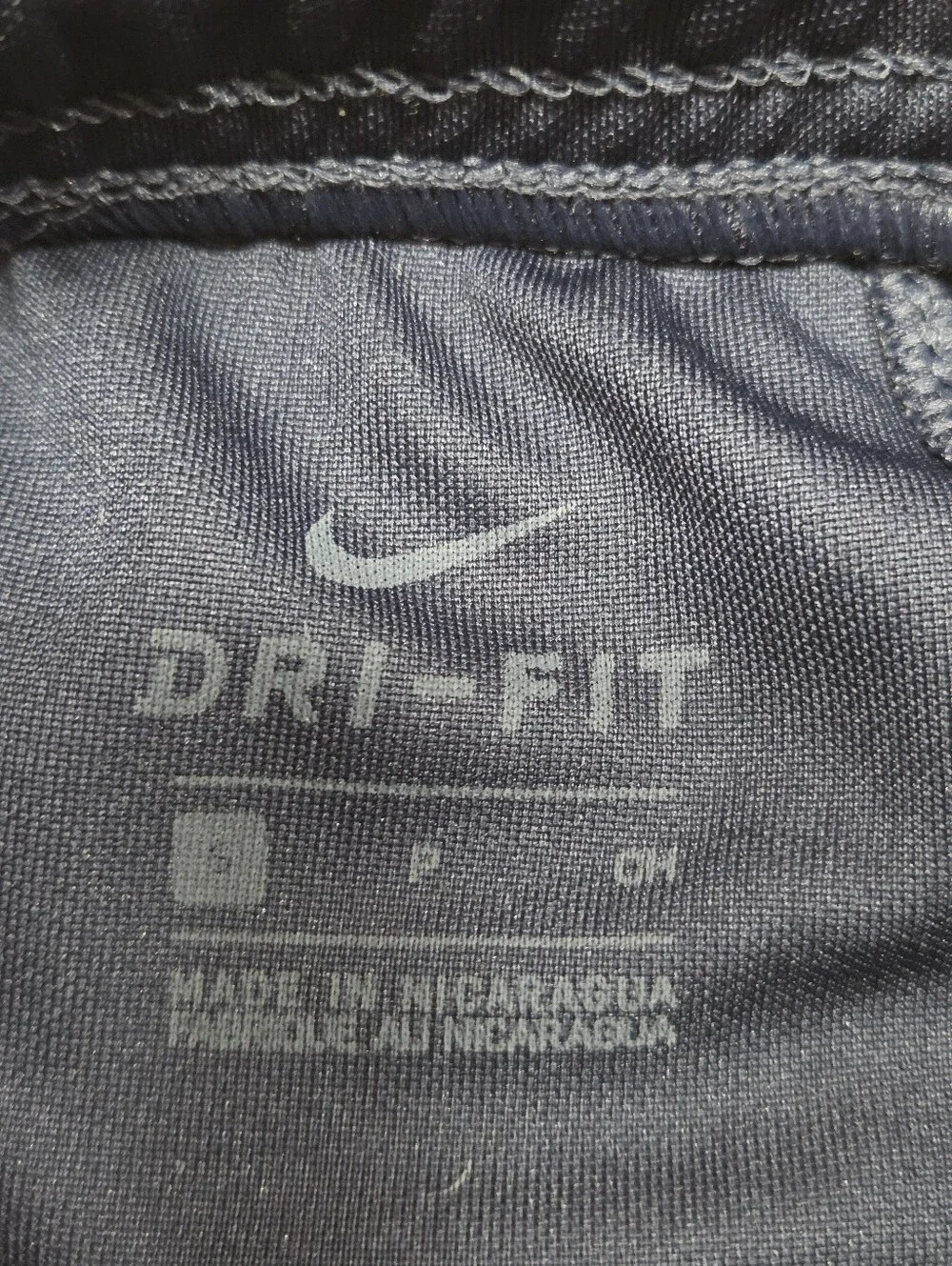 Nike Navy Athletic Shorts with White Swoosh NWT Youth Size S